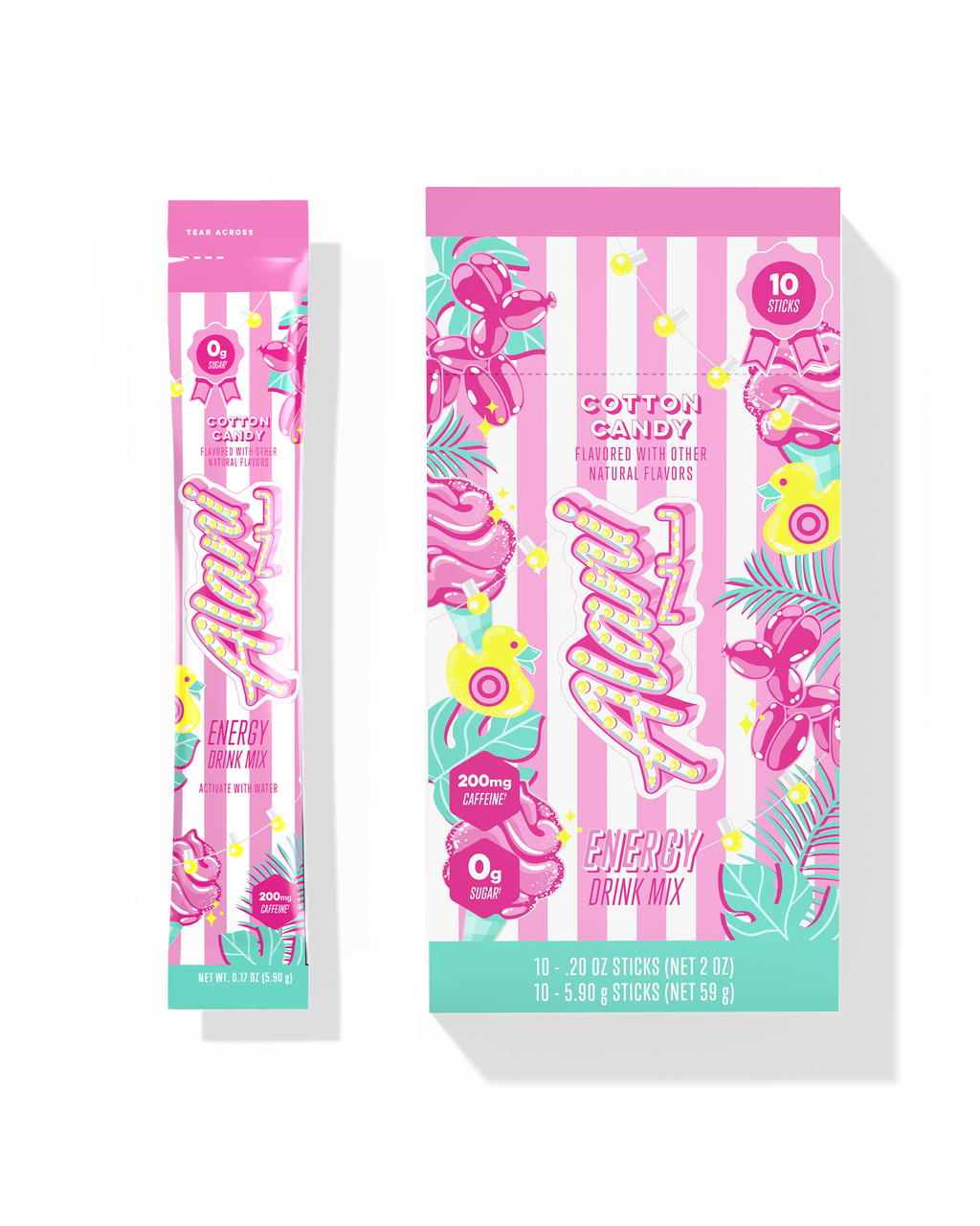 Energy Sticks - Cotton Candy (0FRR)