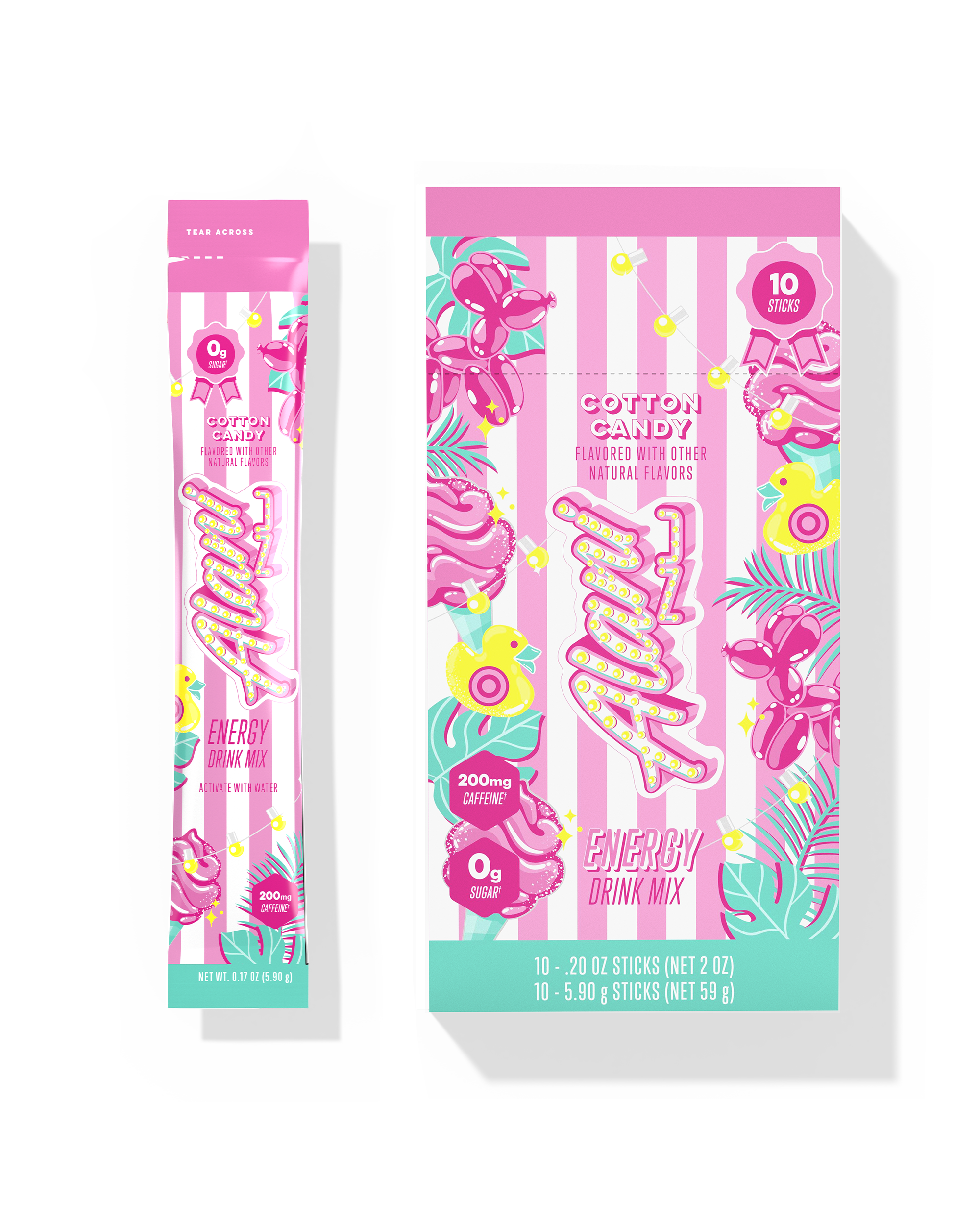 Energy Sticks - Cotton Candy (0FRR)