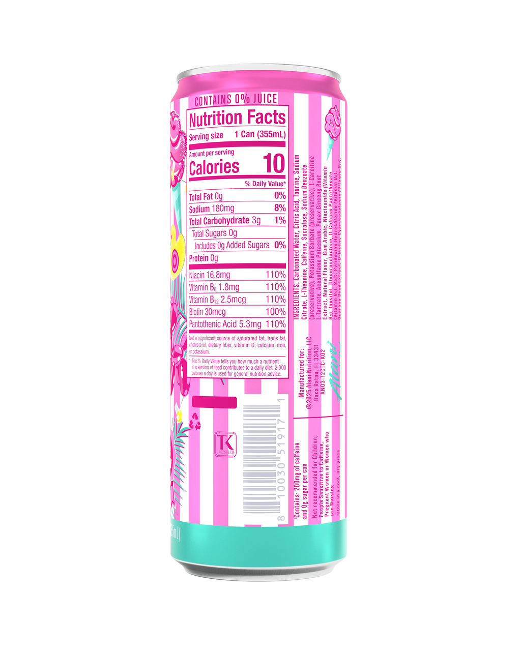 Energy Drink - Cotton Candy (QIE3)