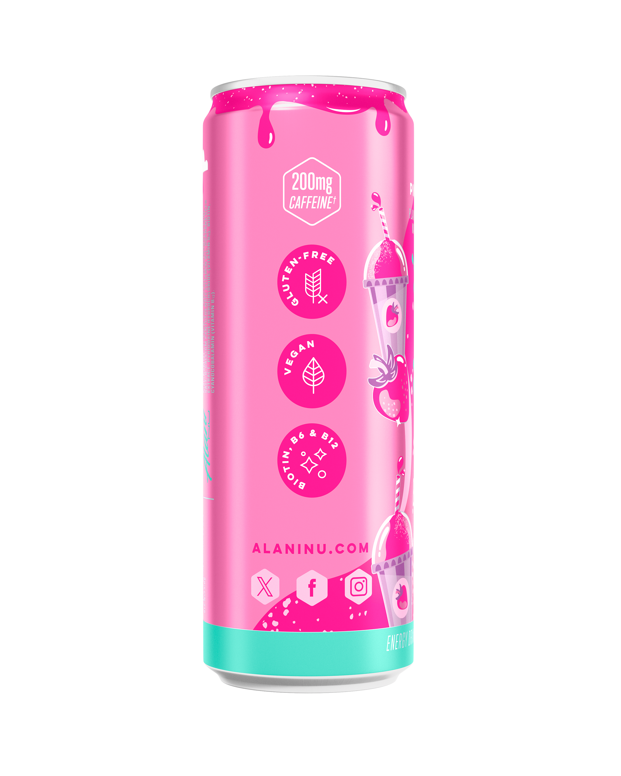 Energy Drink - Pink Slush (X5B5)