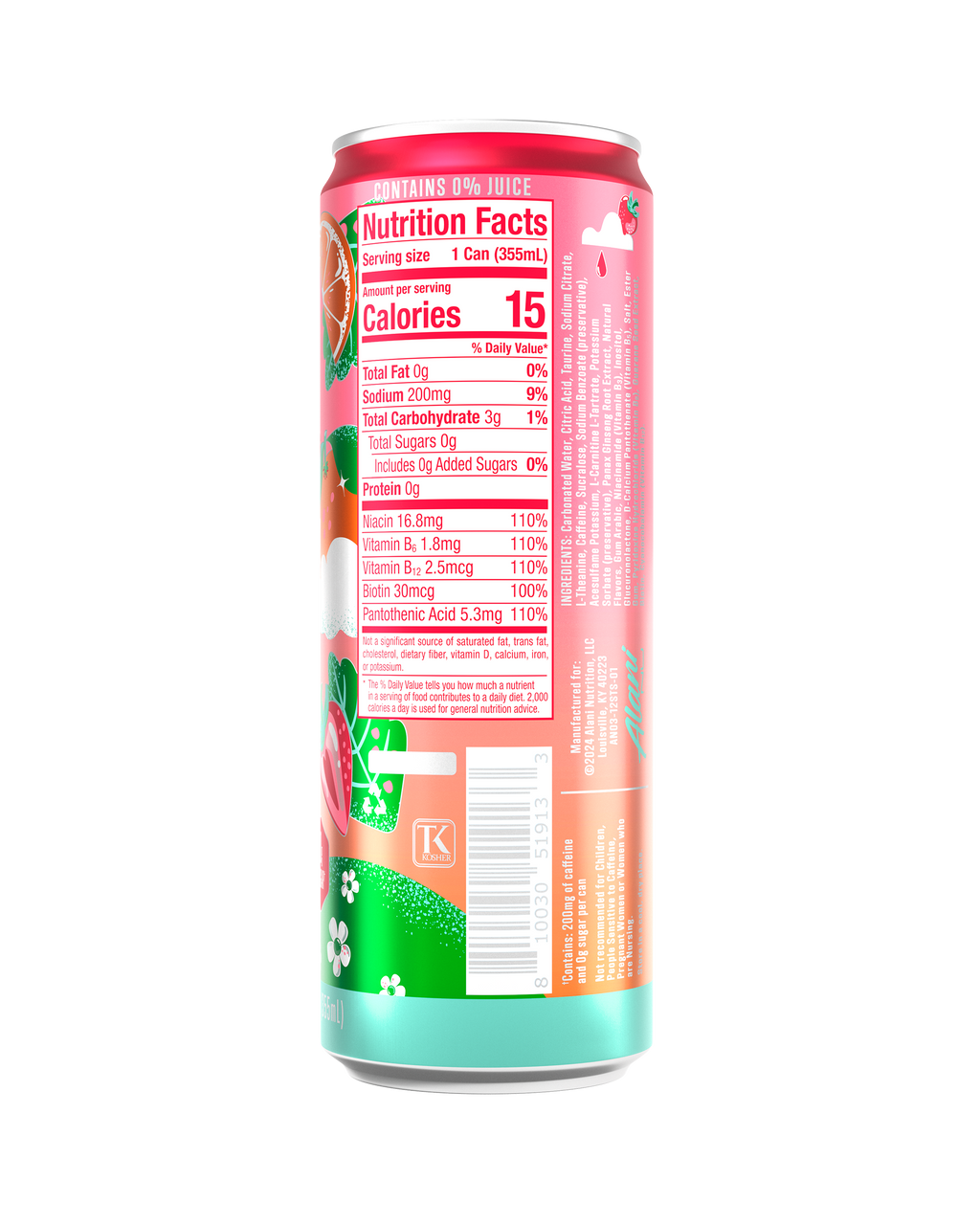 Energy Drink - Strawberry Sunrise (UXR7)