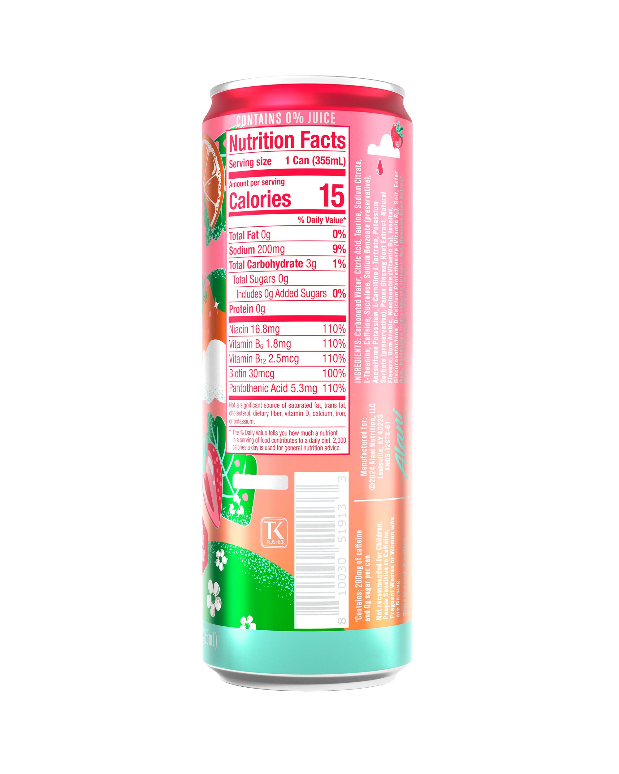 Energy Drink - Strawberry Sunrise (UXR7)