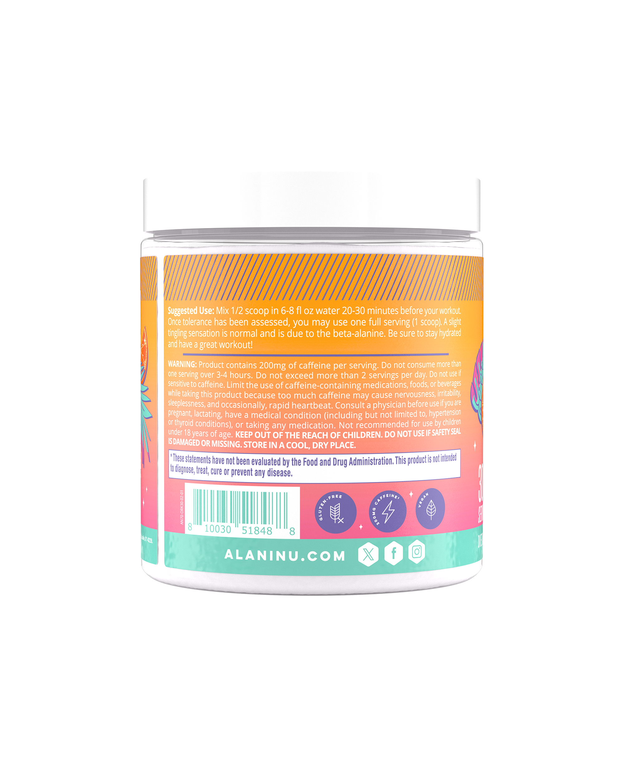 Pre-Workout - Orange Kiss (A648)