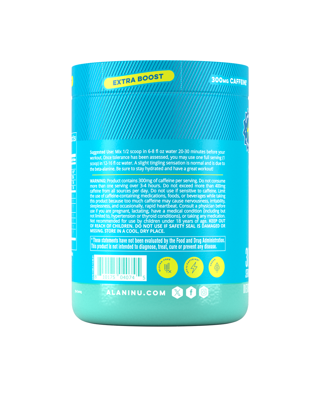 Pre-Workout+ - Blue Slush (O9Q9)