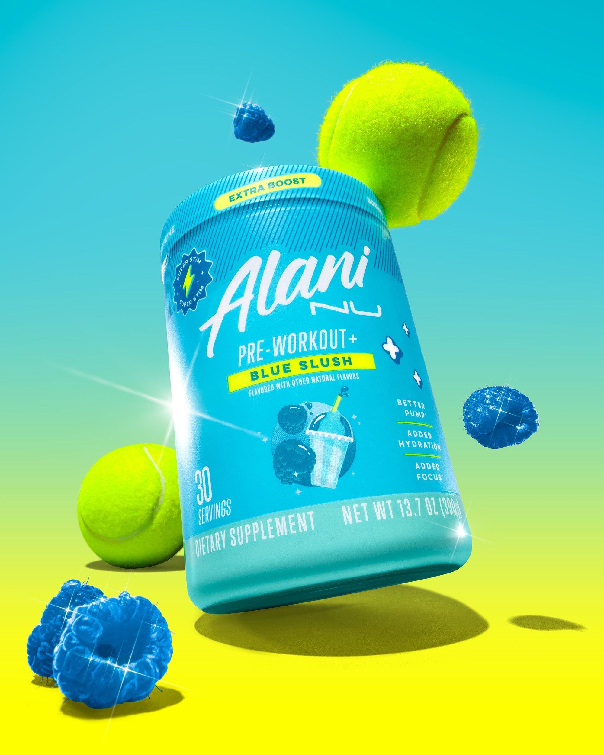 Pre-Workout+ - Blue Slush (O9Q9)