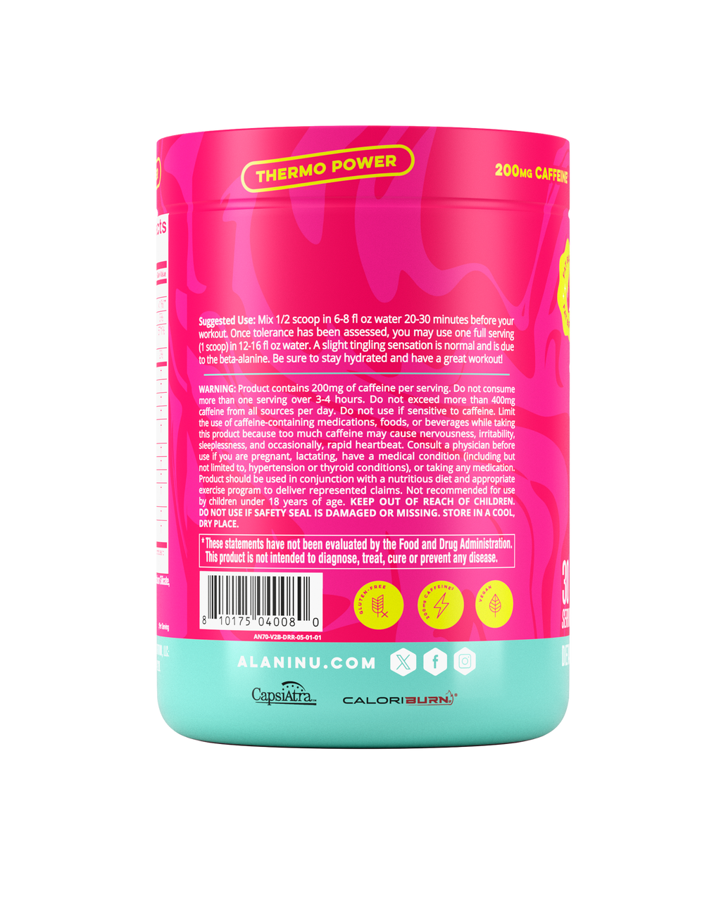 Pre-Workout+ Burn - Dragon Fruit Rush (OUP4)