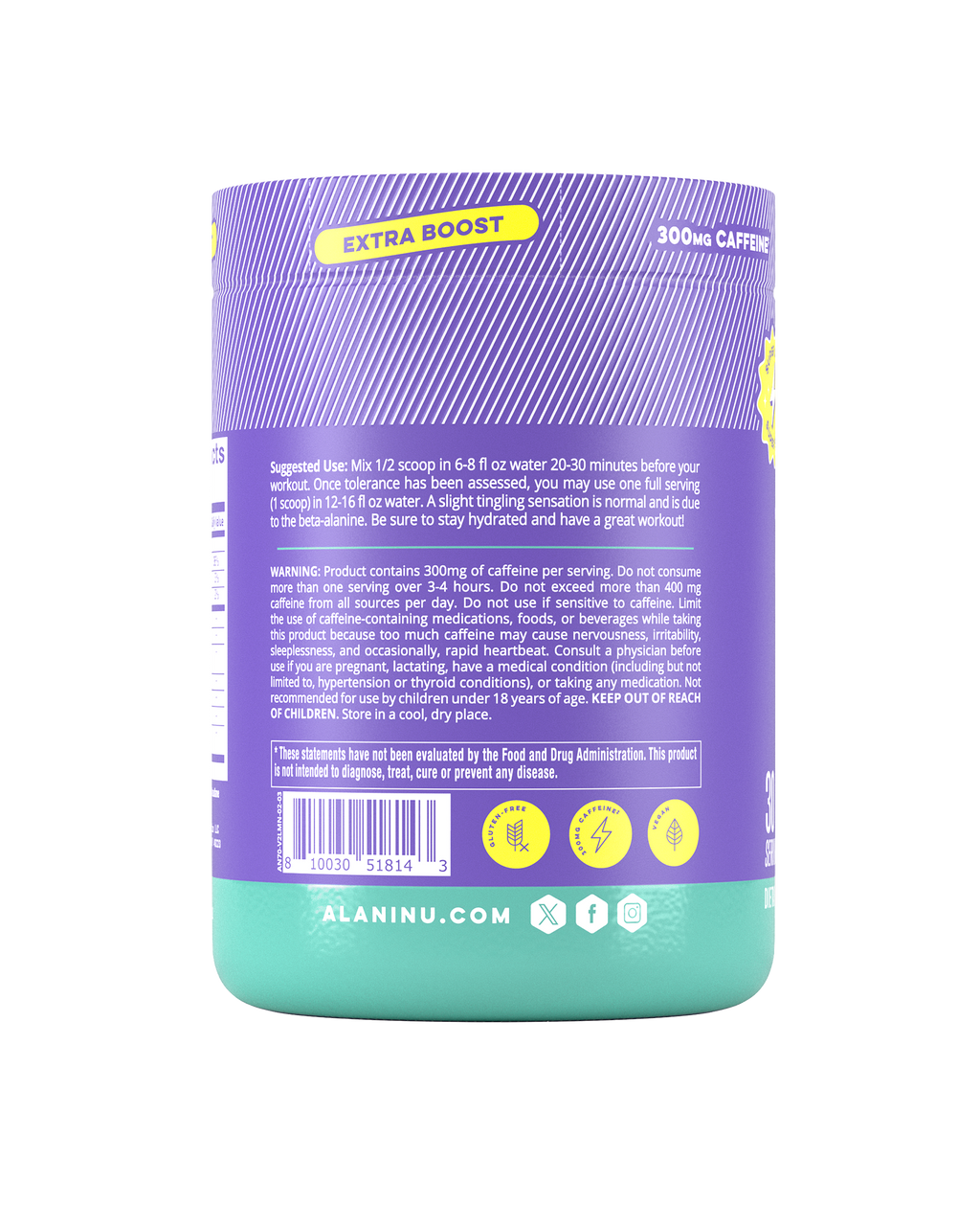 Pre-Workout+ - Frozen Lemonade (44BH)