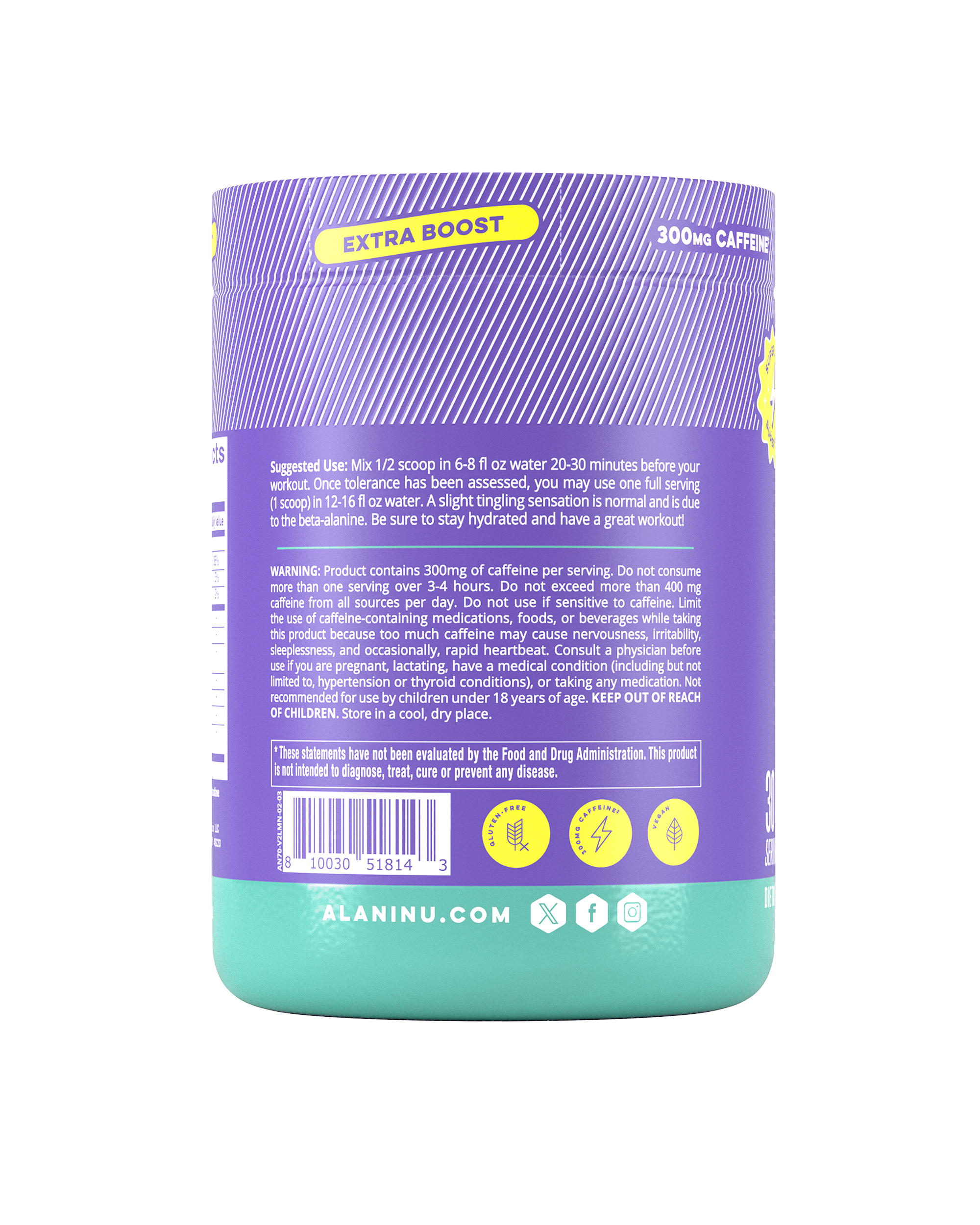 Pre-Workout+ - Frozen Lemonade (44BH)