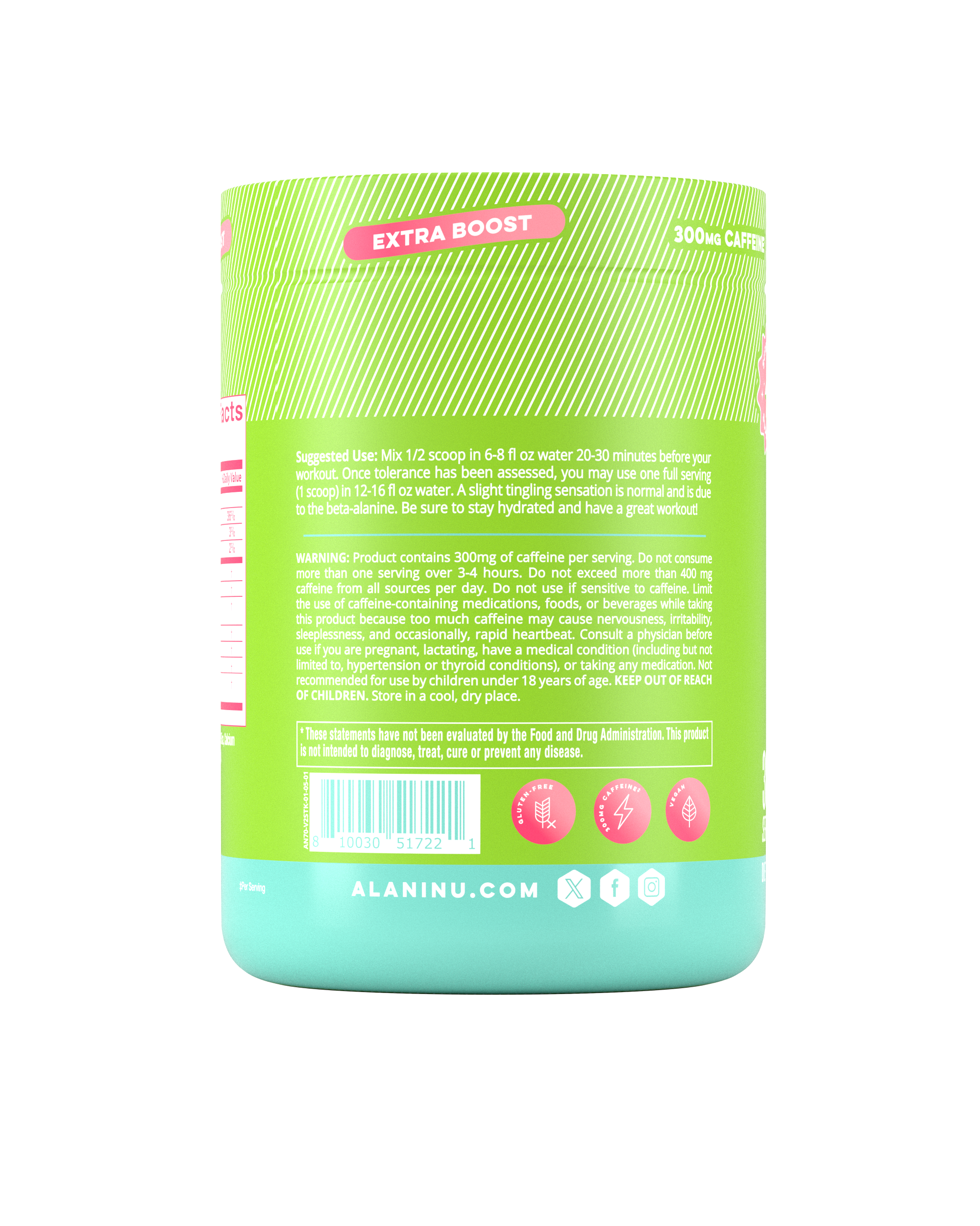 Pre-Workout+ - Kiwiberry (HGWT)