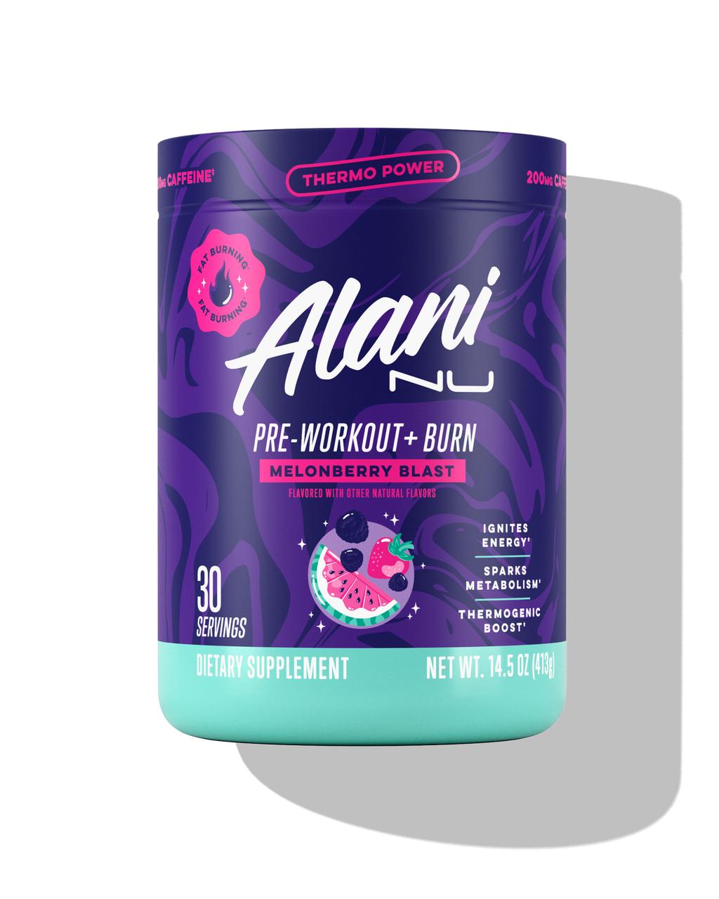 Pre-Workout+ Burn - Melonberry Blast (TQH2)