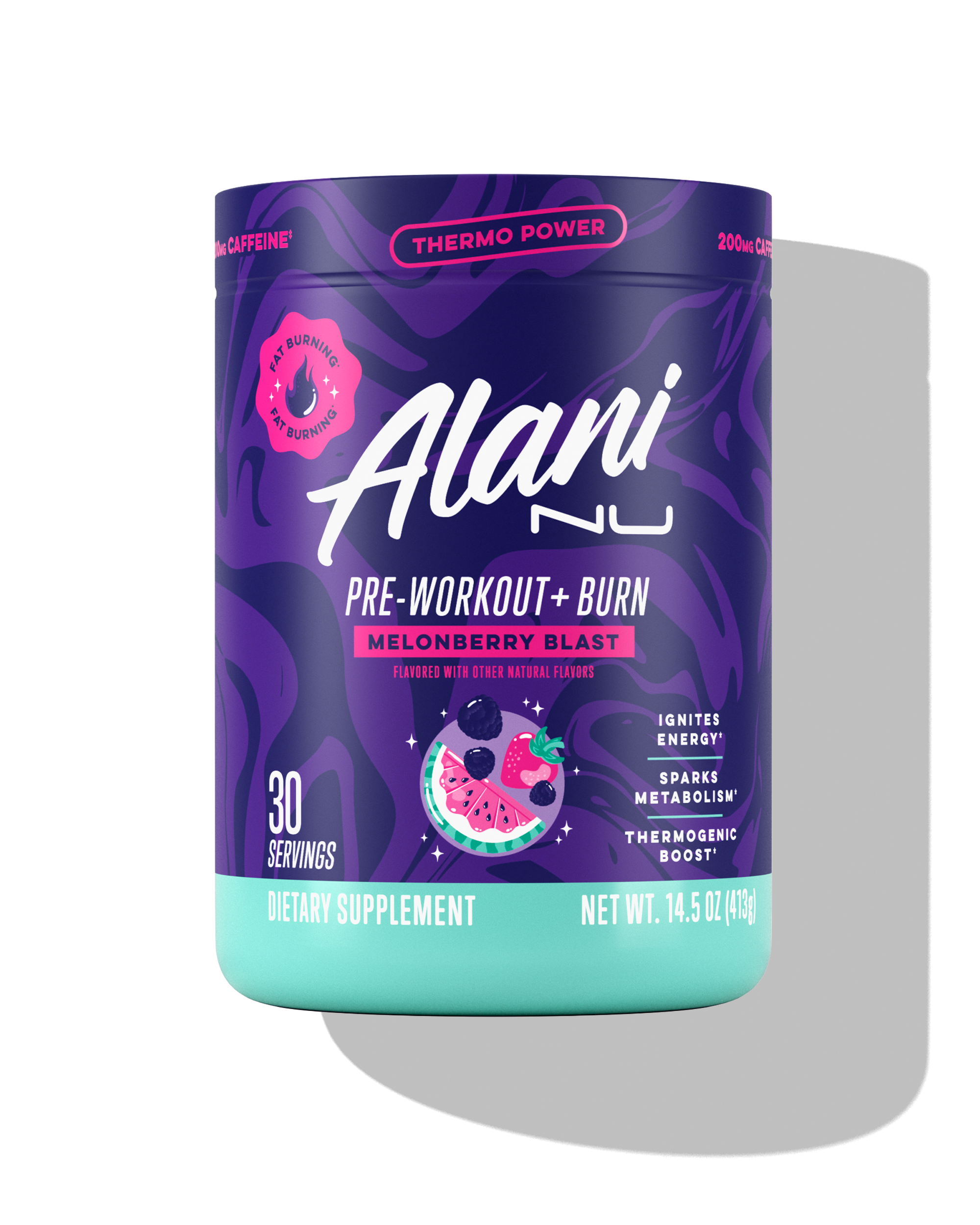 Pre-Workout+ Burn - Melonberry Blast (TQH2)