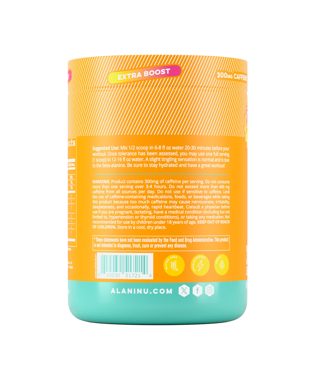 Pre-Workout+ - Paradise Swirl (ILN6)