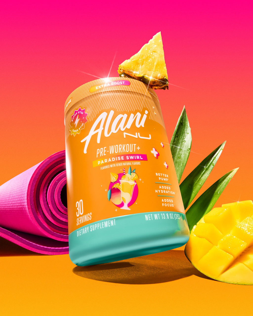 Pre-Workout+ - Paradise Swirl (ILN6)