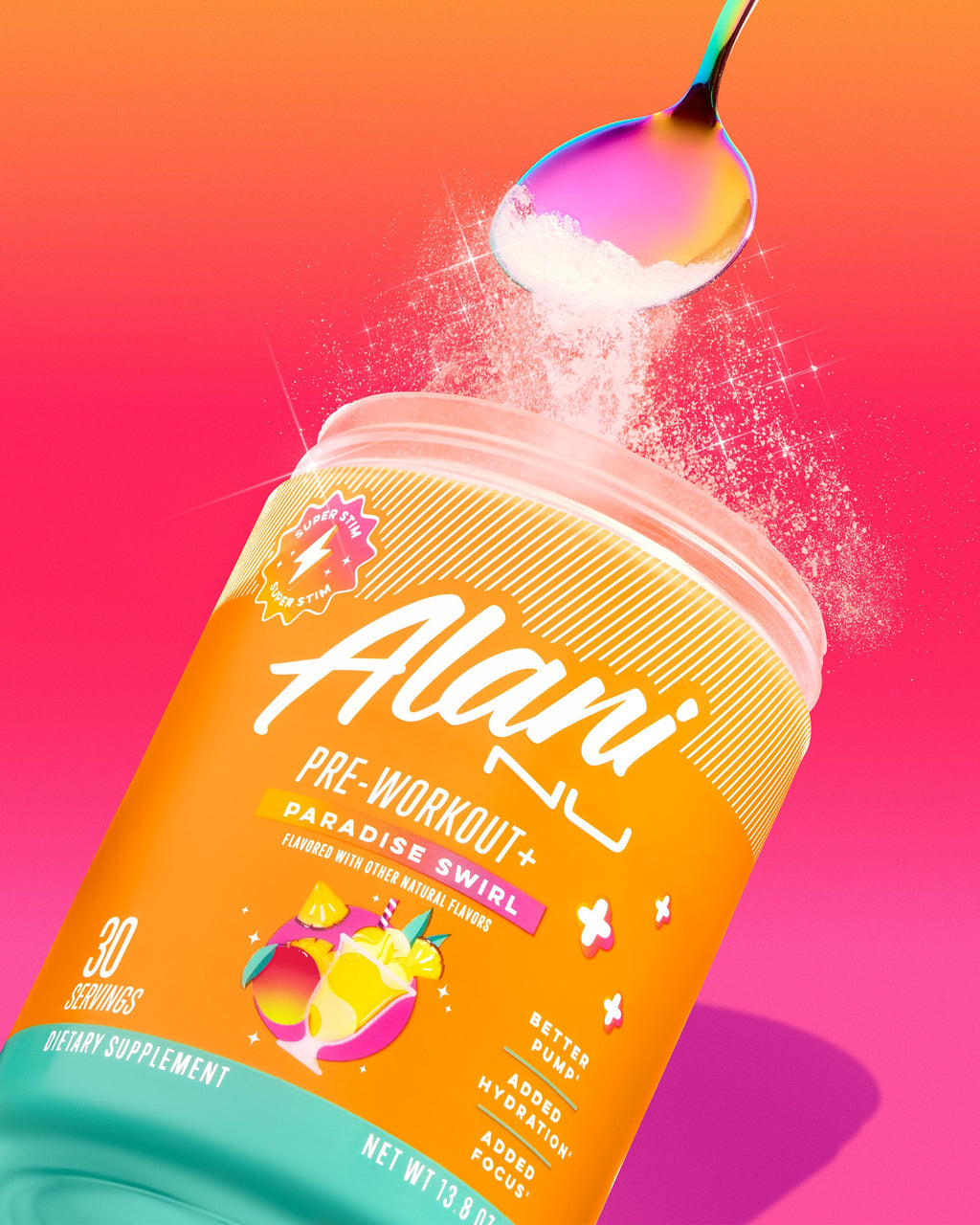 Pre-Workout+ - Paradise Swirl (ILN6)
