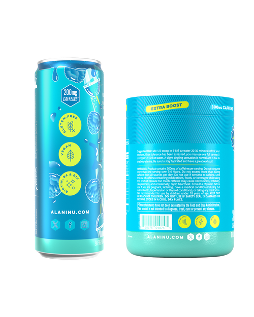 Energy Drink & Pre-Workout+ - Blue Slush (6LAJ)