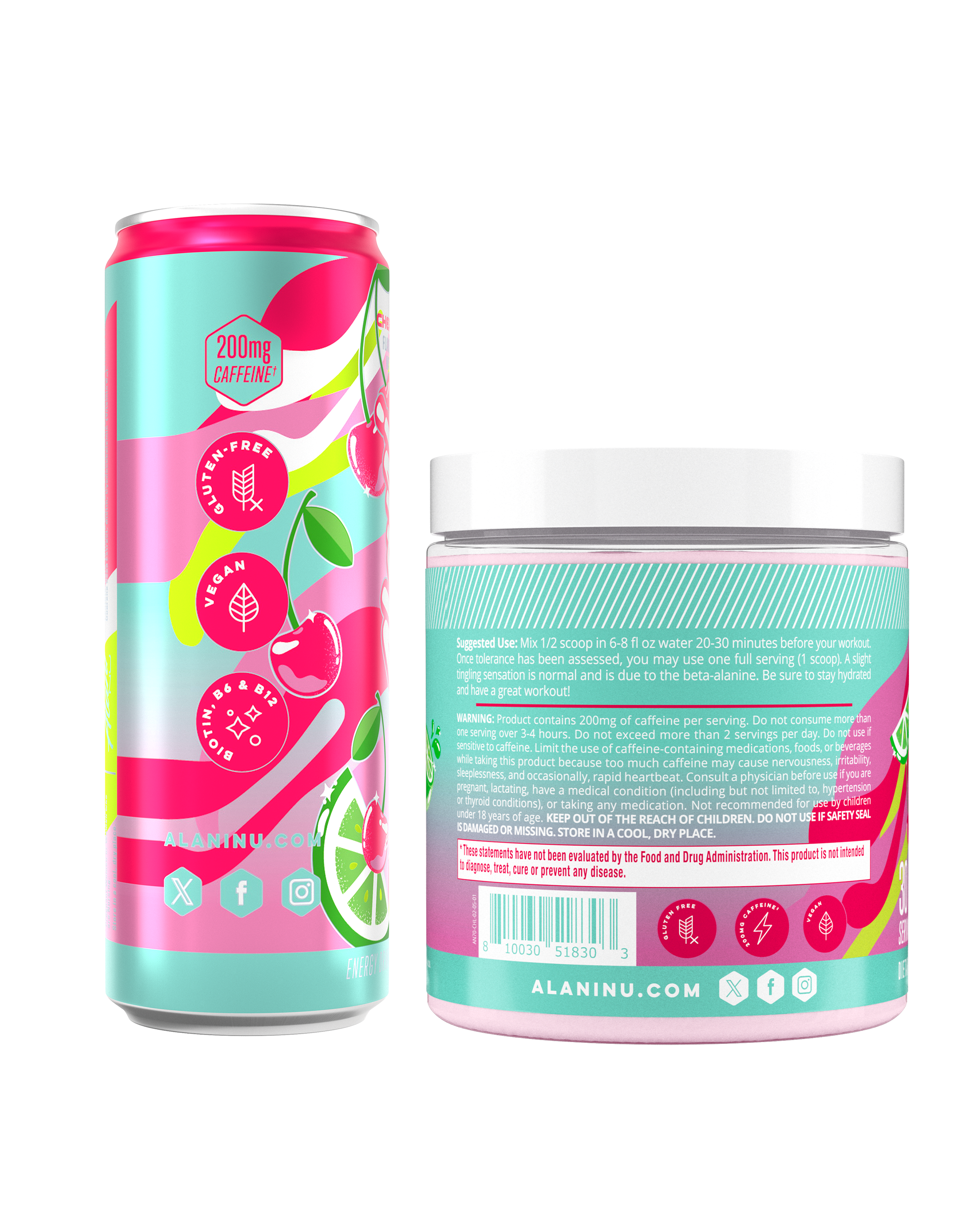 Energy Drink & Pre-Workout - Cherry Twist (VQ5V)