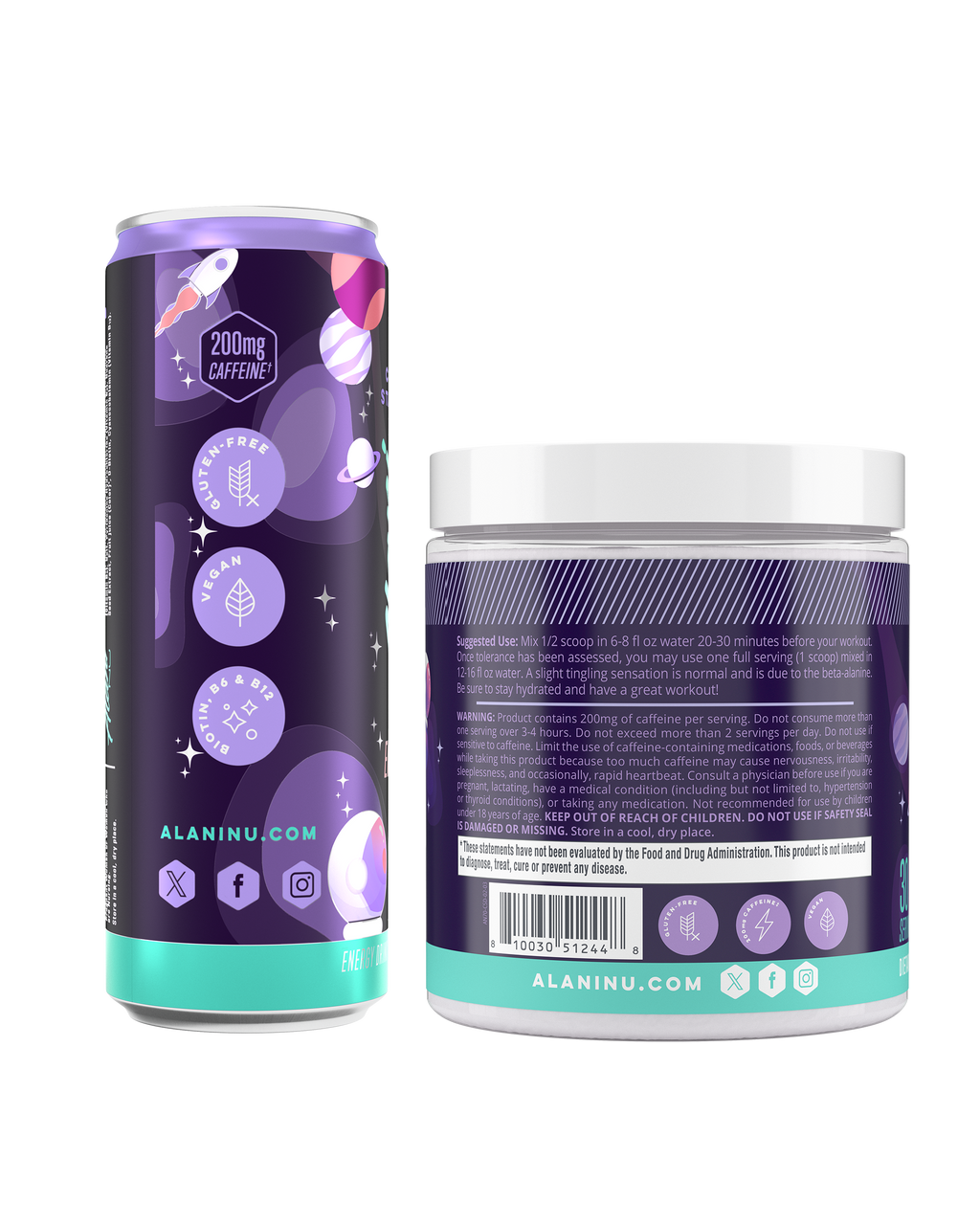 Energy Drink & Pre-Workout - Cosmic Stardust (S9QM)