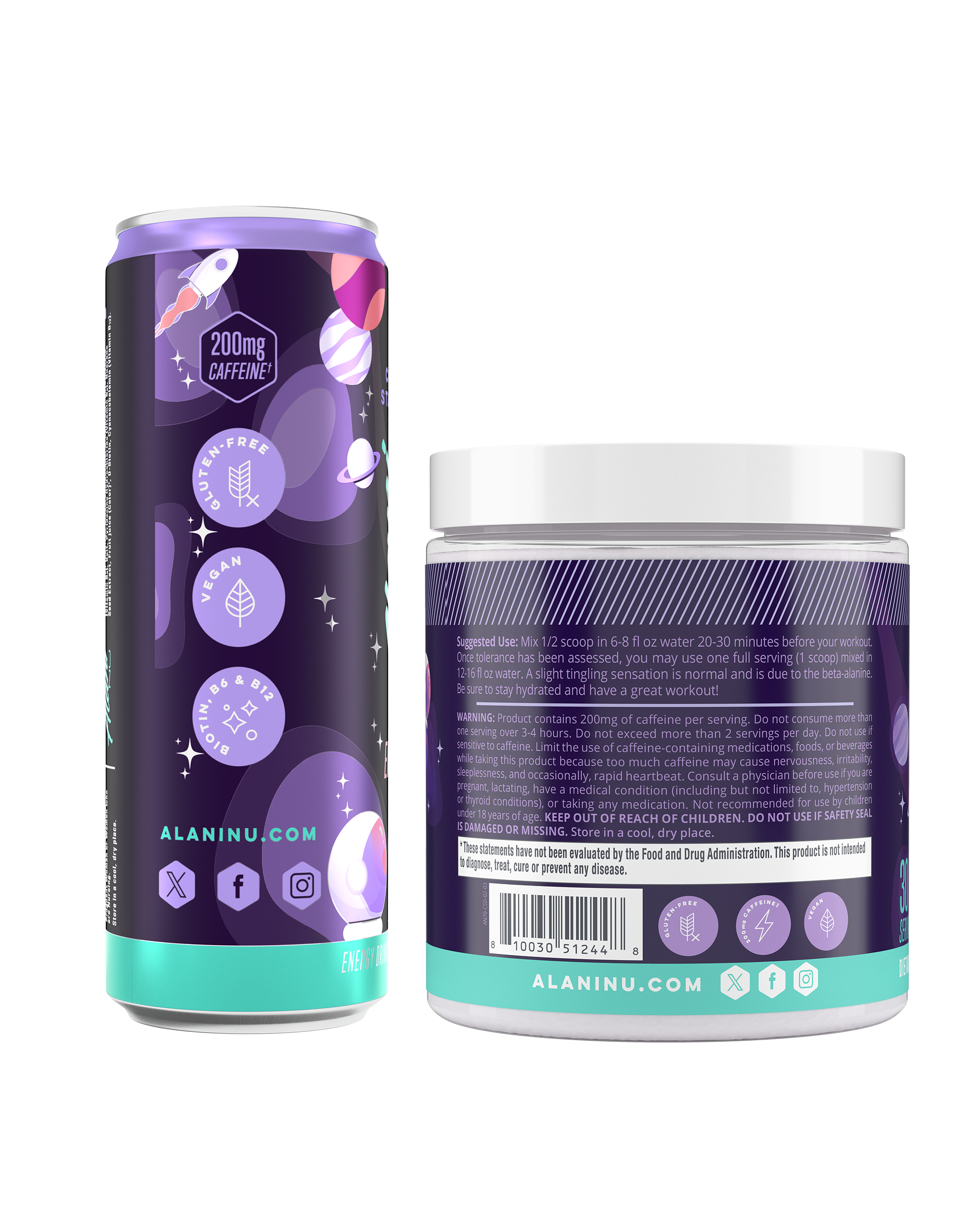 Energy Drink & Pre-Workout - Cosmic Stardust (S9QM)