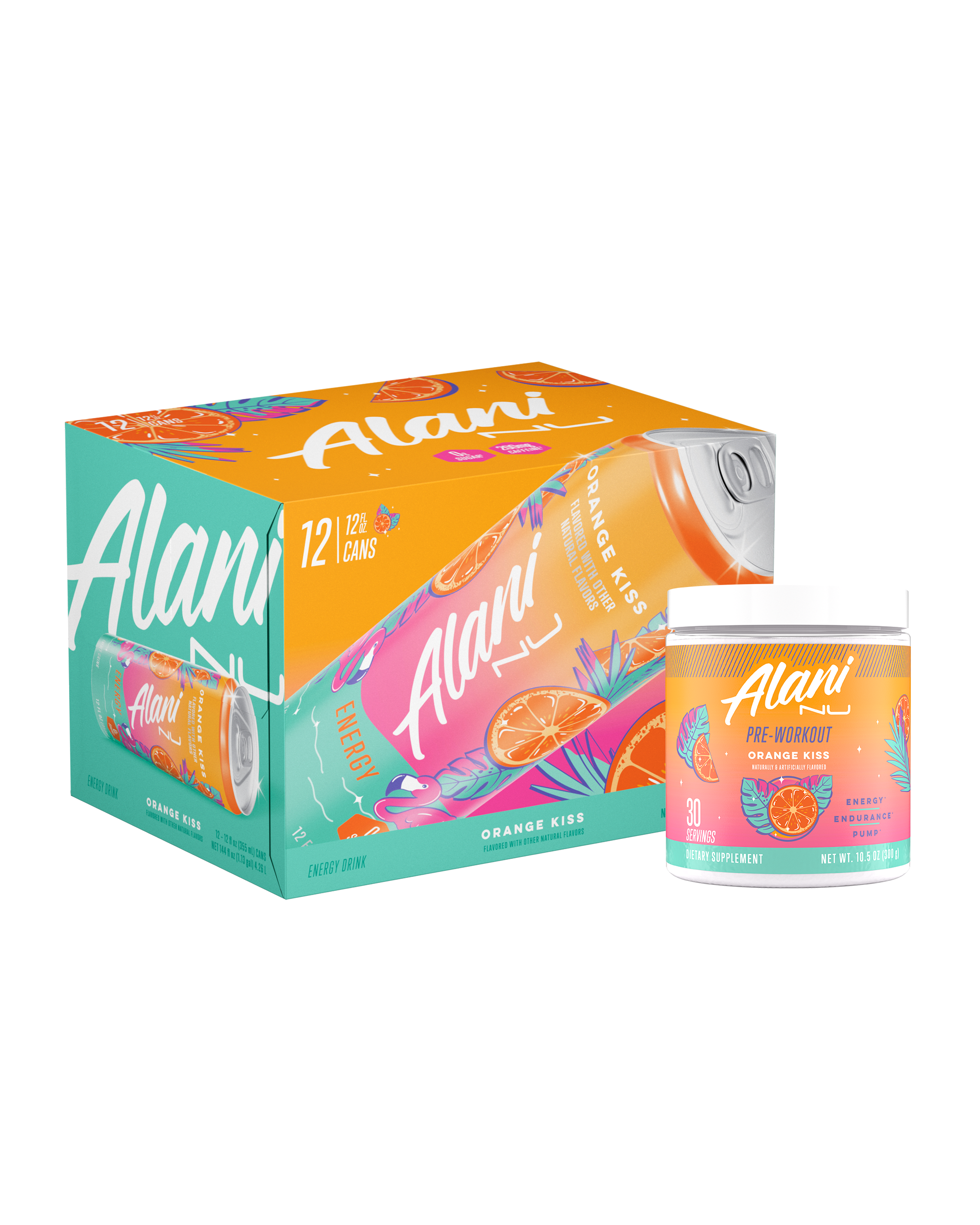 Energy Drink & Pre-Workout - Orange Kiss (MAPJ)