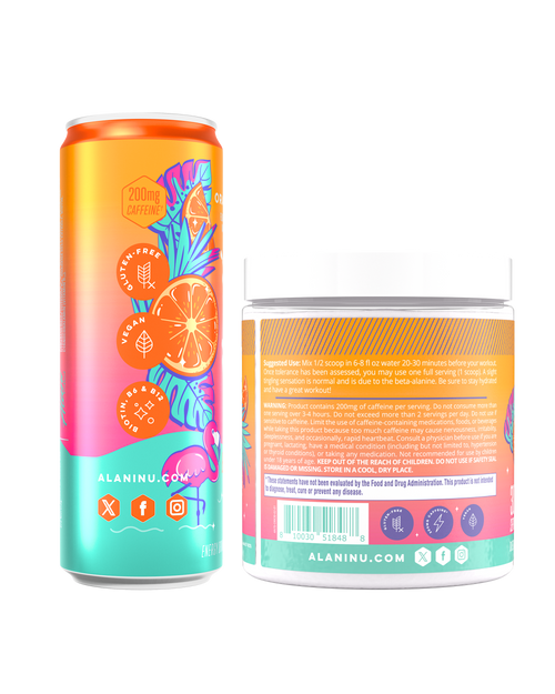 Energy Drink & Pre-Workout - Orange Kiss (MAPJ)