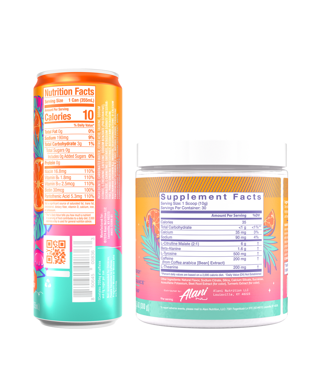 Energy Drink & Pre-Workout - Orange Kiss (MAPJ)
