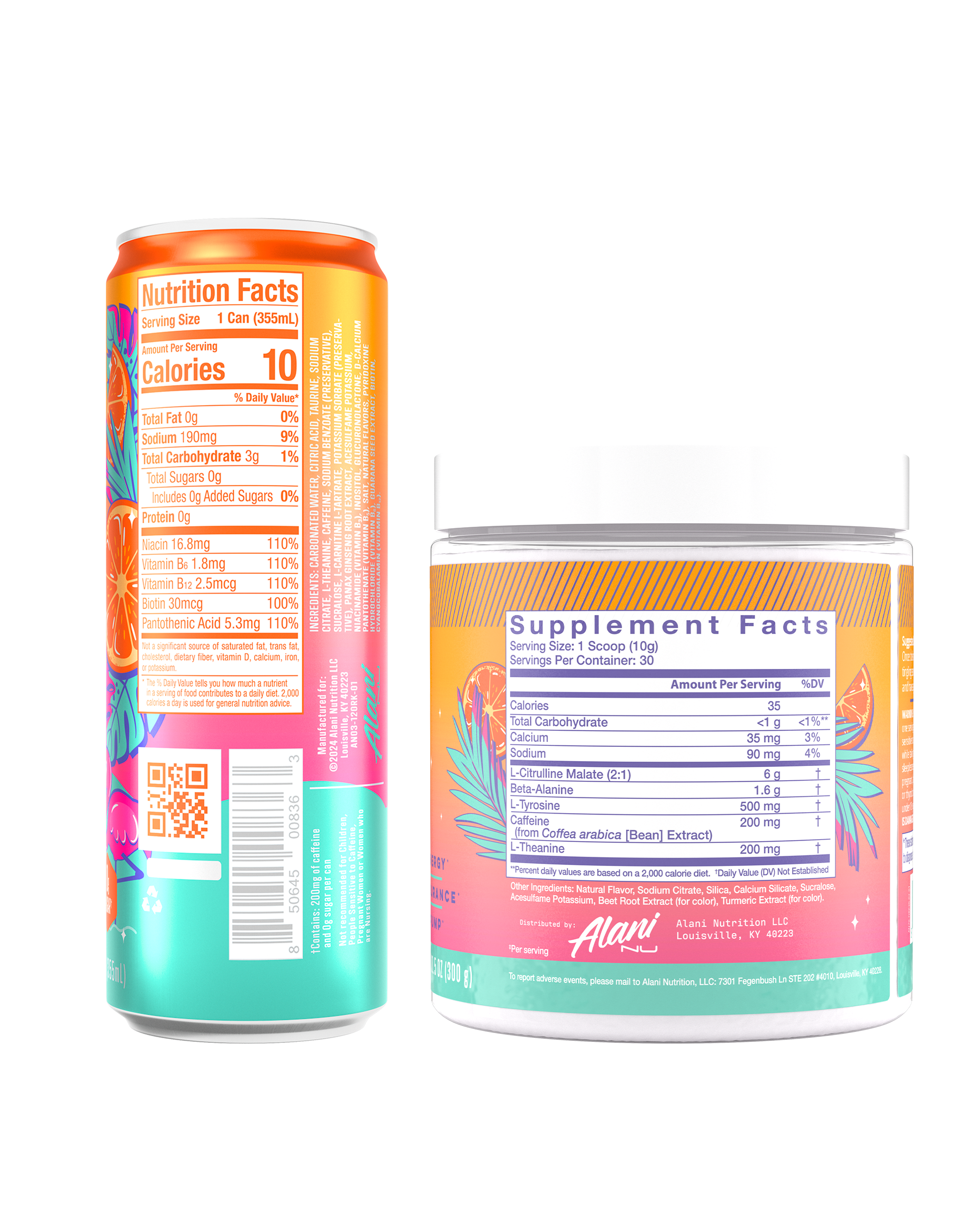Energy Drink & Pre-Workout - Orange Kiss (MAPJ)