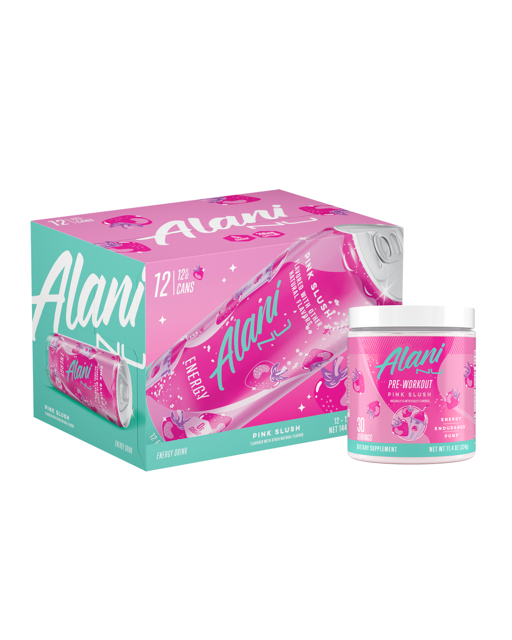 Energy Drink & Pre-Workout - Pink Slush (9SWD)