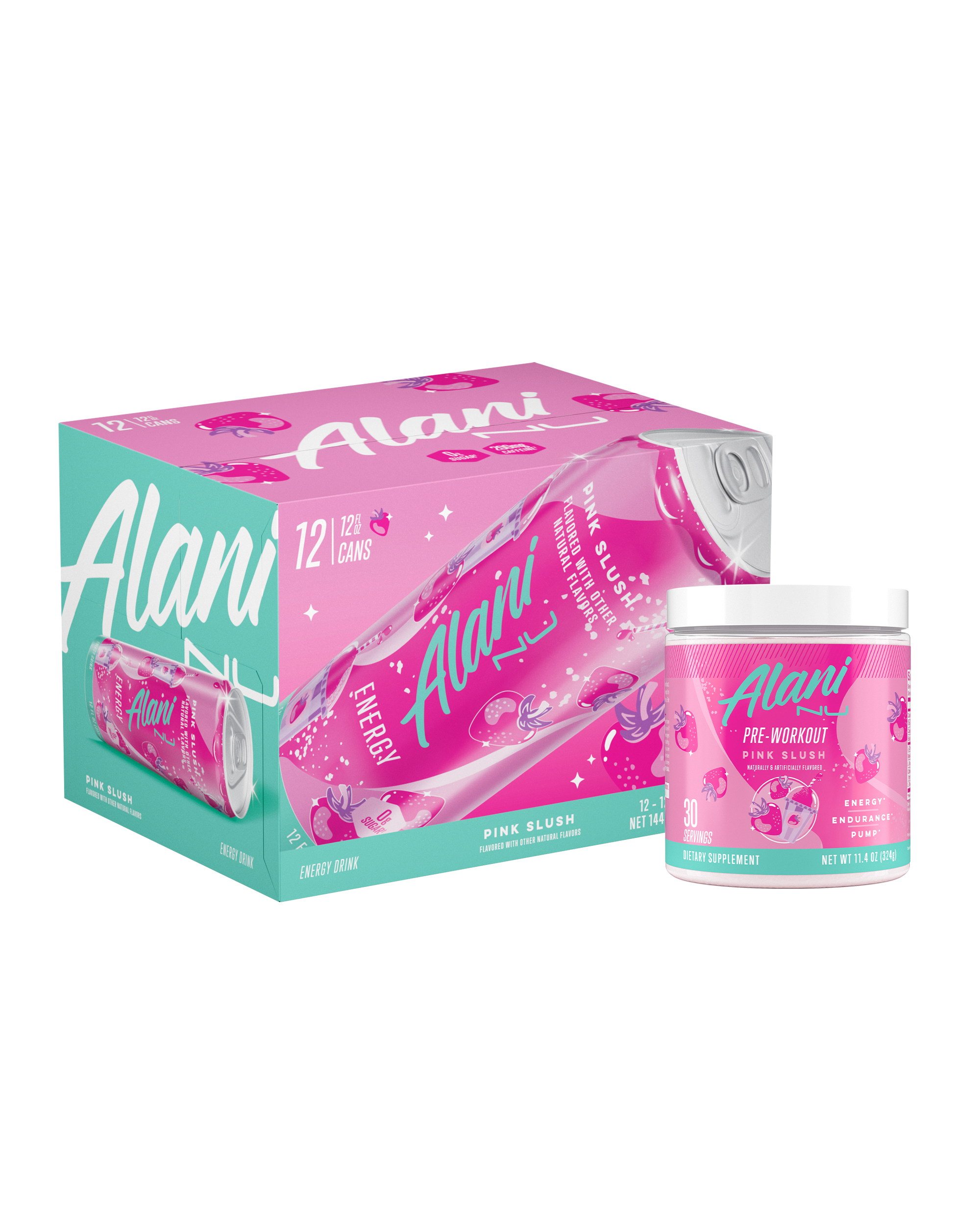 Energy Drink & Pre-Workout - Pink Slush (9SWD)