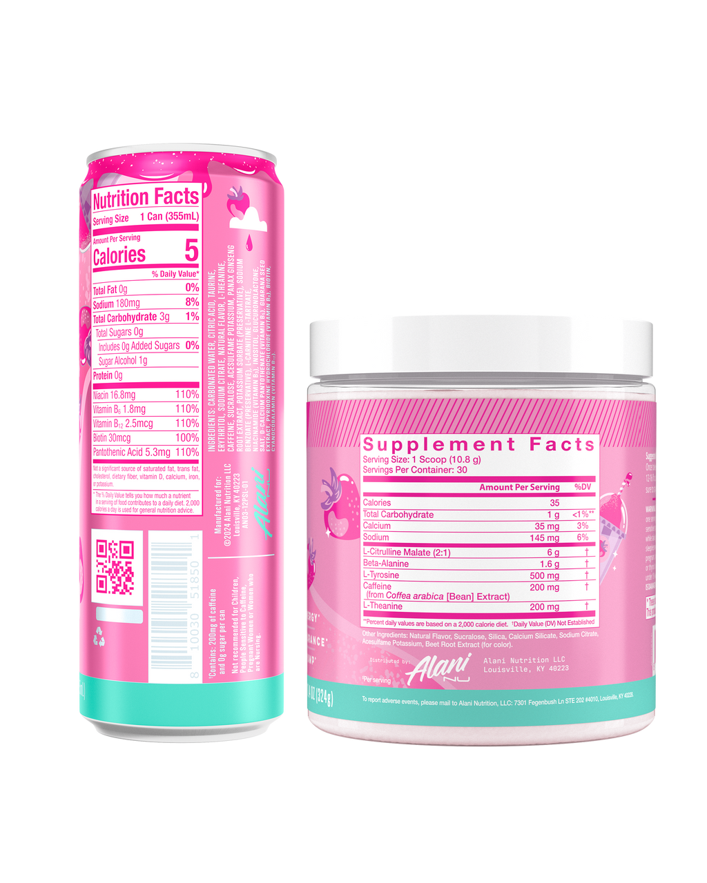 Energy Drink & Pre-Workout - Pink Slush (9SWD)