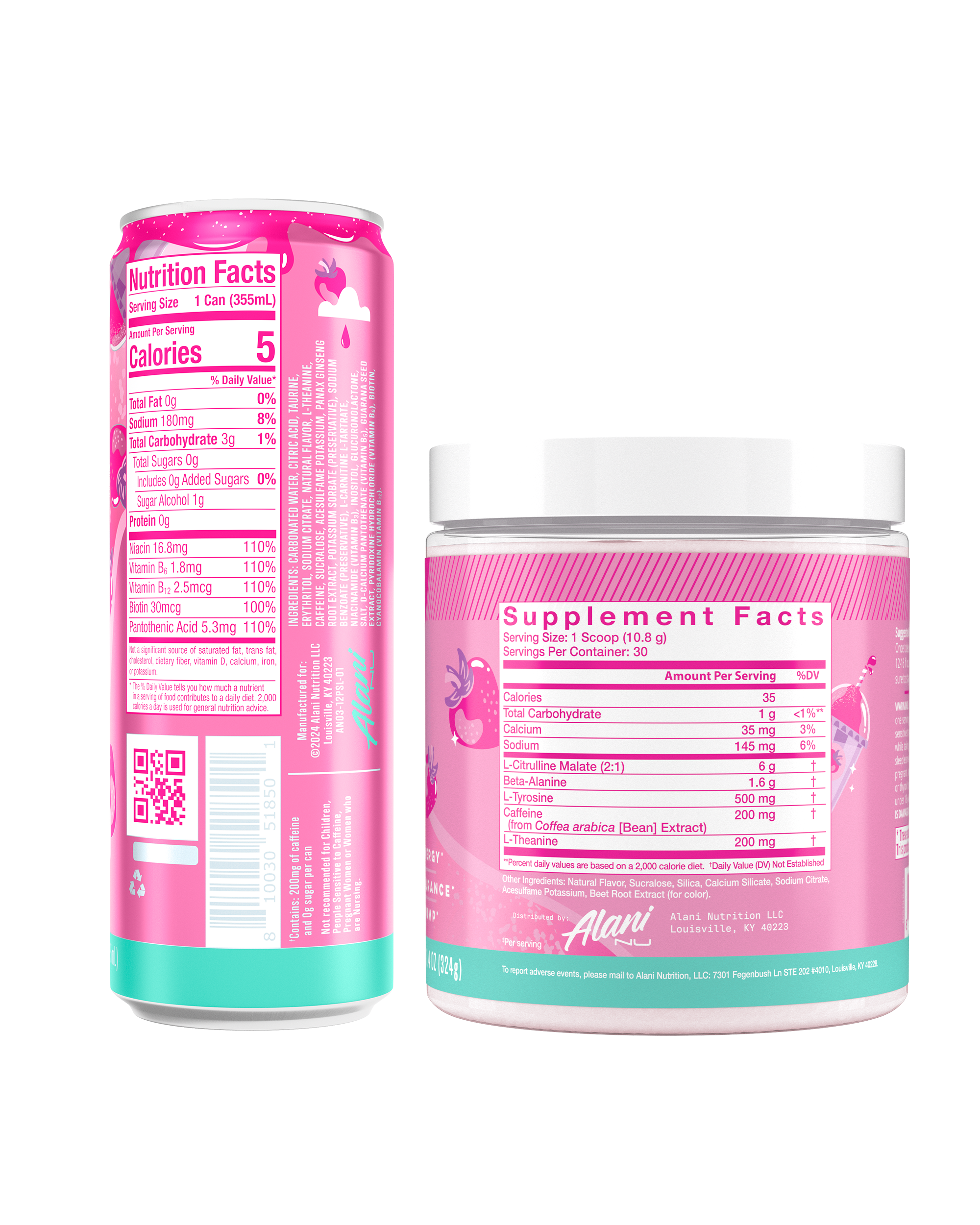 Energy Drink & Pre-Workout - Pink Slush (9SWD)
