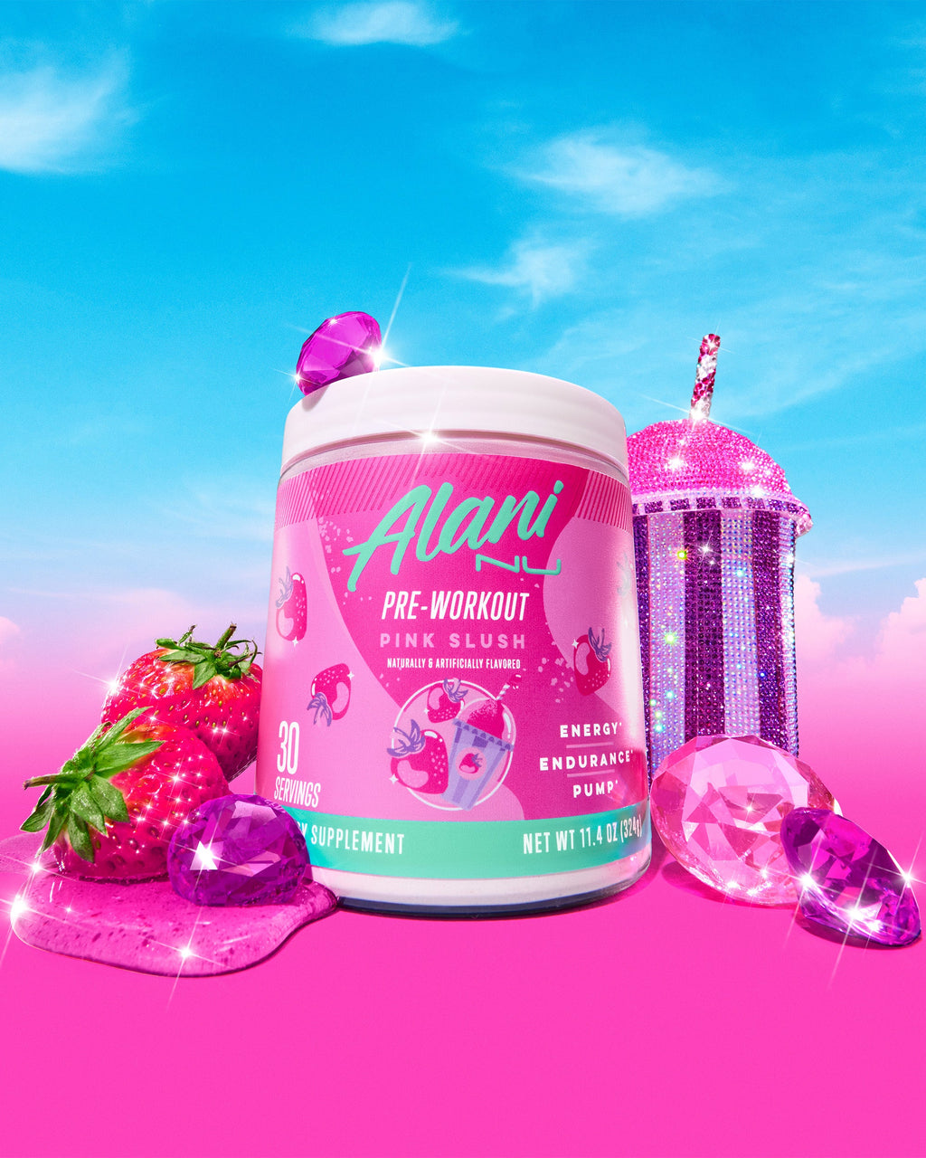 Energy Drink & Pre-Workout - Pink Slush (9SWD)