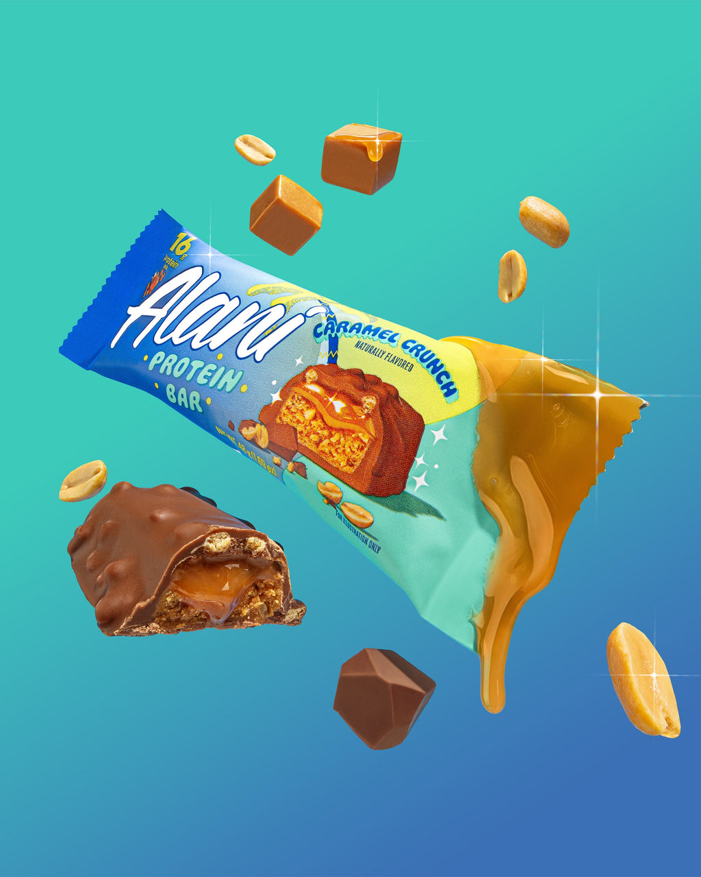 Protein Bar - Caramel Crunch (V1D2)
