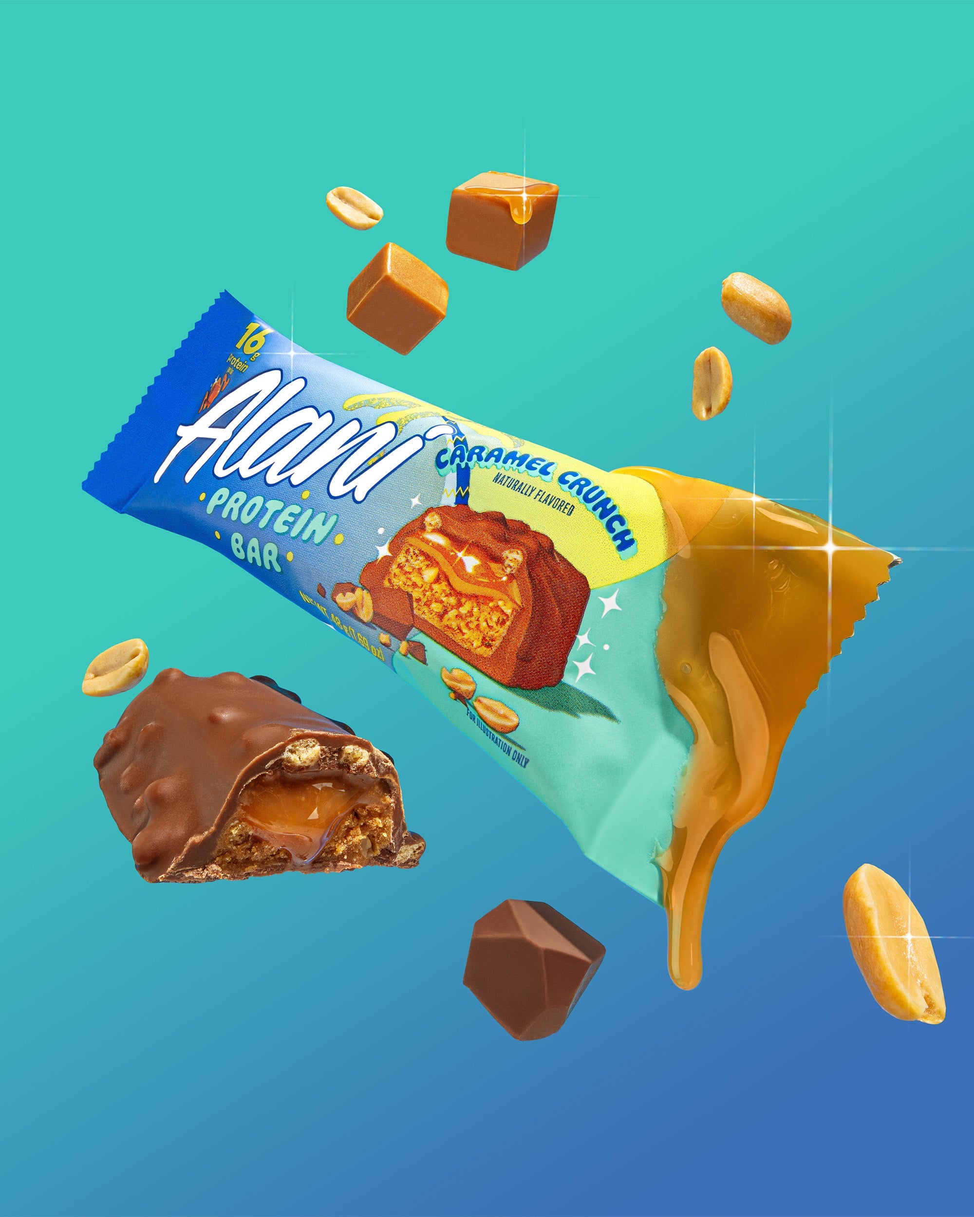 Protein Bar - Caramel Crunch (V1D2)