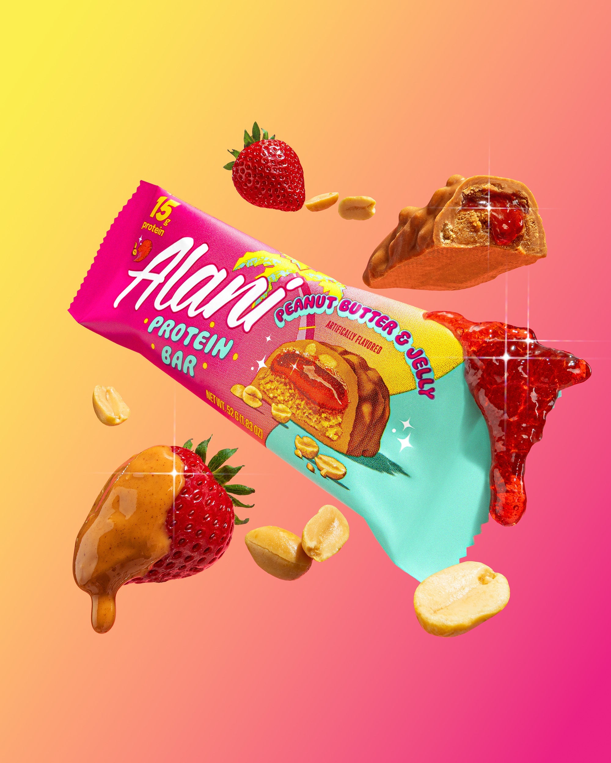 Protein Bar - Peanut Butter & Jelly (B3YN)