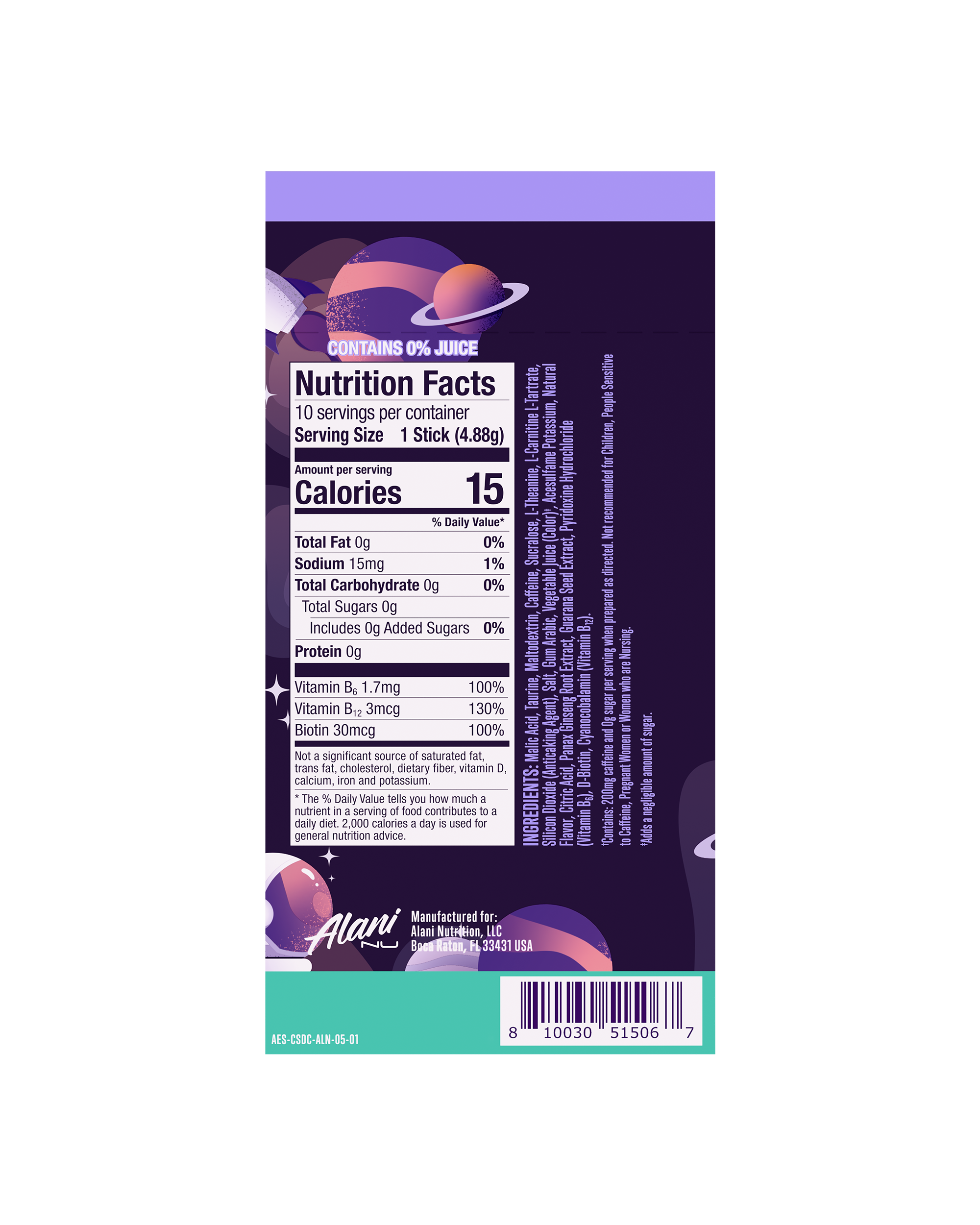Energy Sticks - Cosmic Stardust (DTWJ)