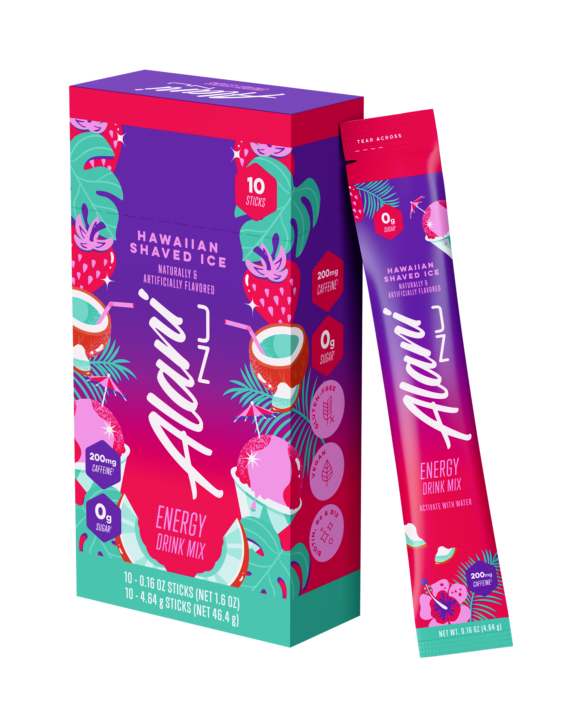 Energy Sticks - Hawaiian Shaved Ice (04CO)