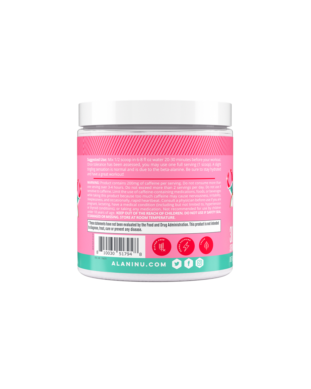 Pre-Workout - Hawaiian Shaved Ice (NK40)