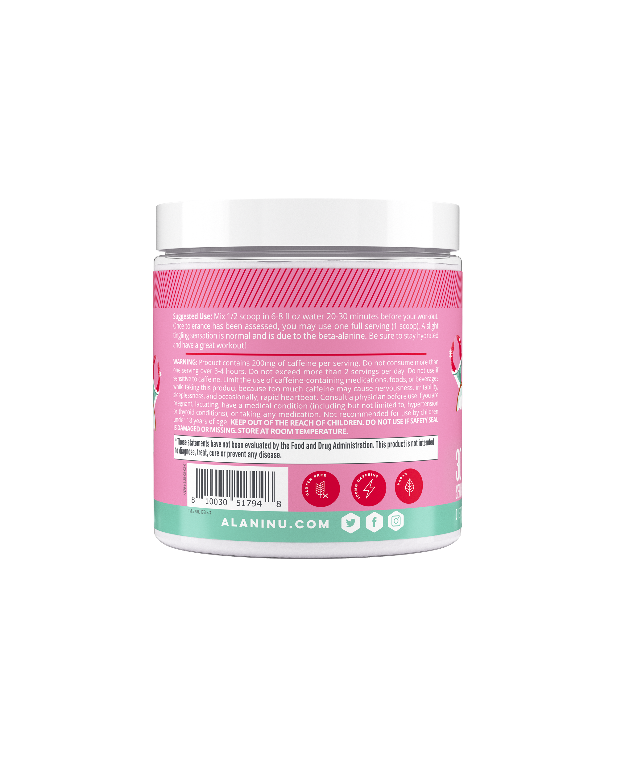 Pre-Workout - Hawaiian Shaved Ice (NK40)
