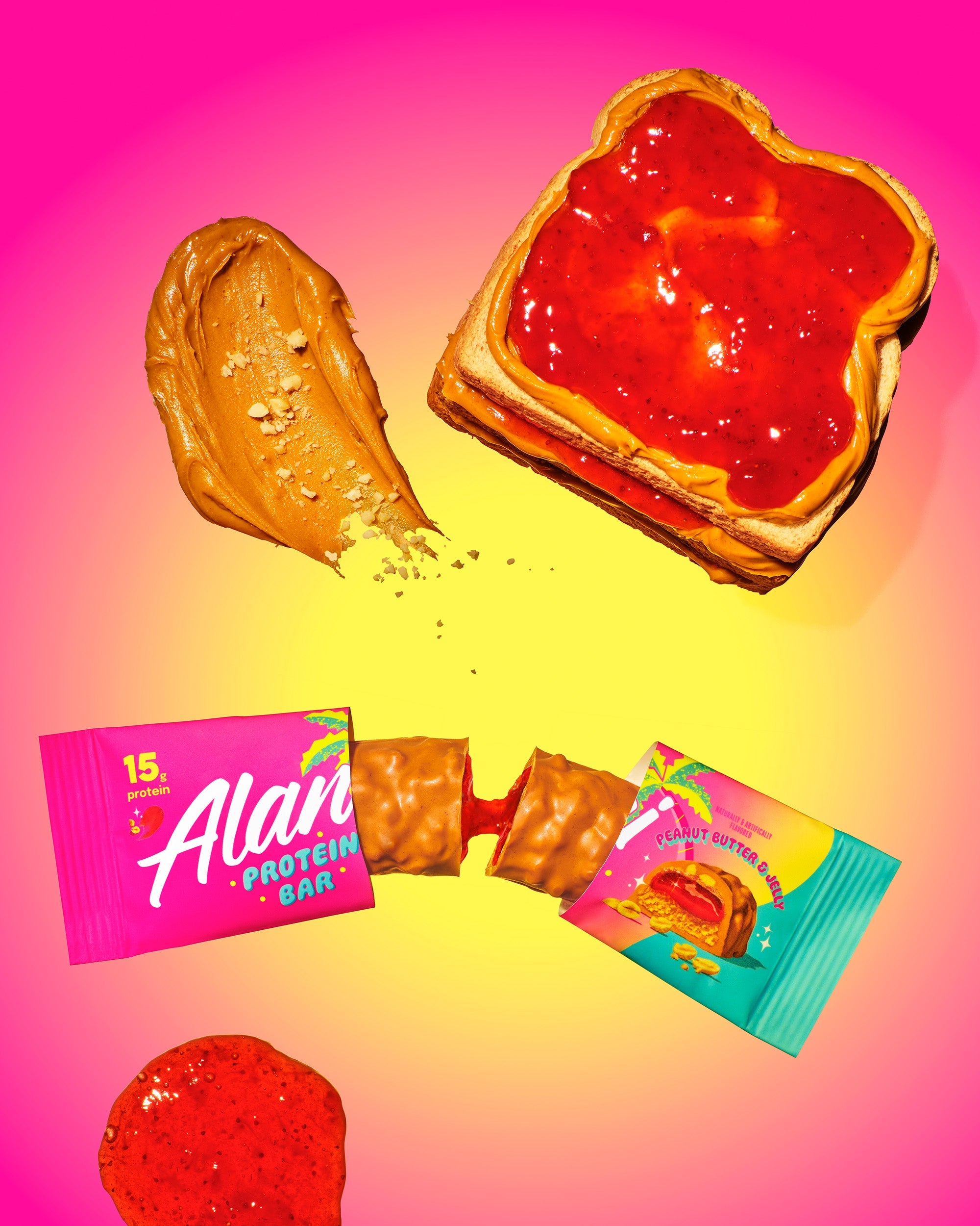 Protein Bar - Peanut Butter & Jelly (HKMB)