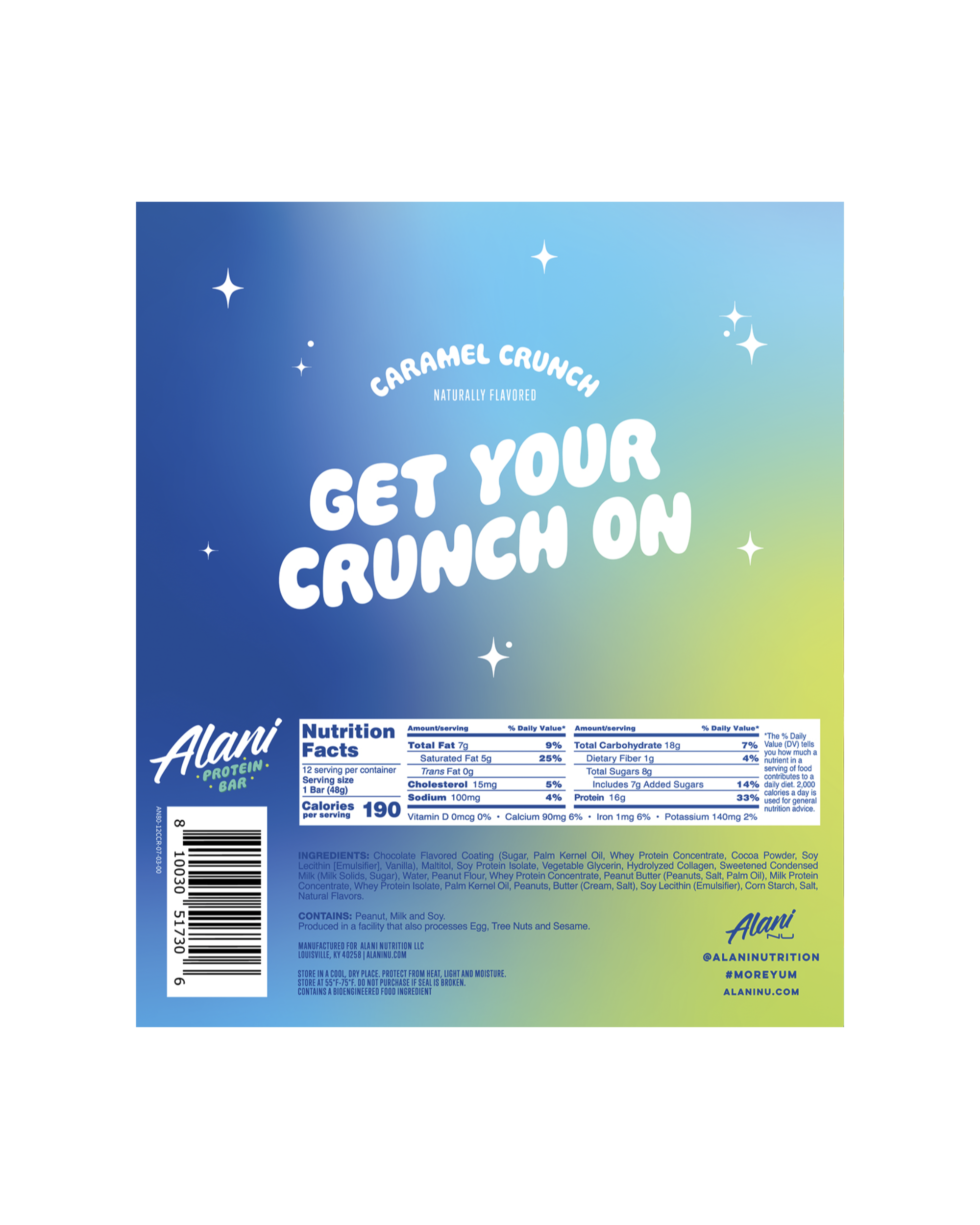 Protein Bar - Caramel Crunch (CS78)