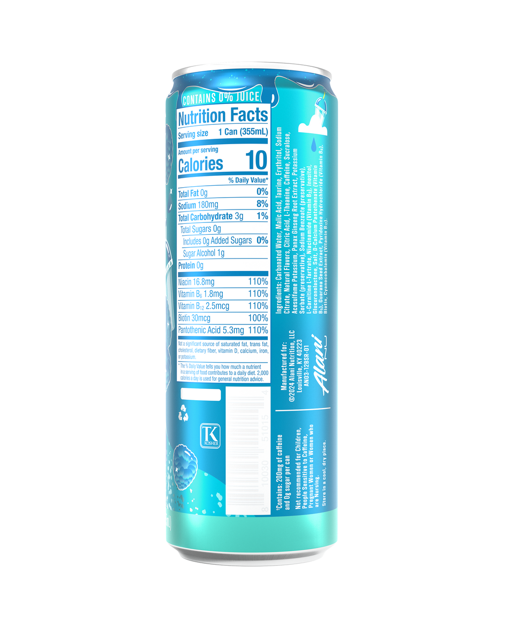 Energy Drink - Blue Slush (74PG)