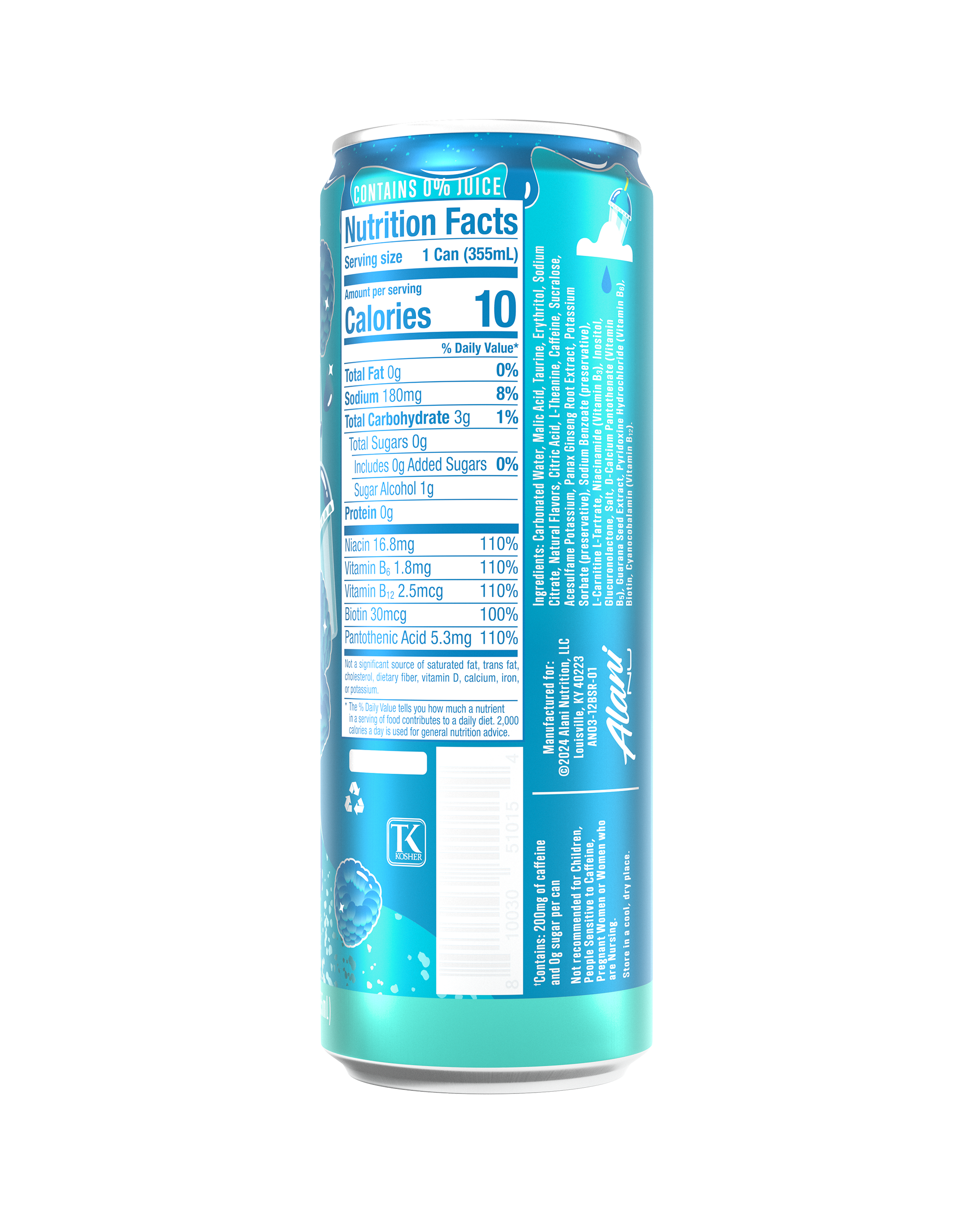 Energy Drink - Blue Slush (74PG)
