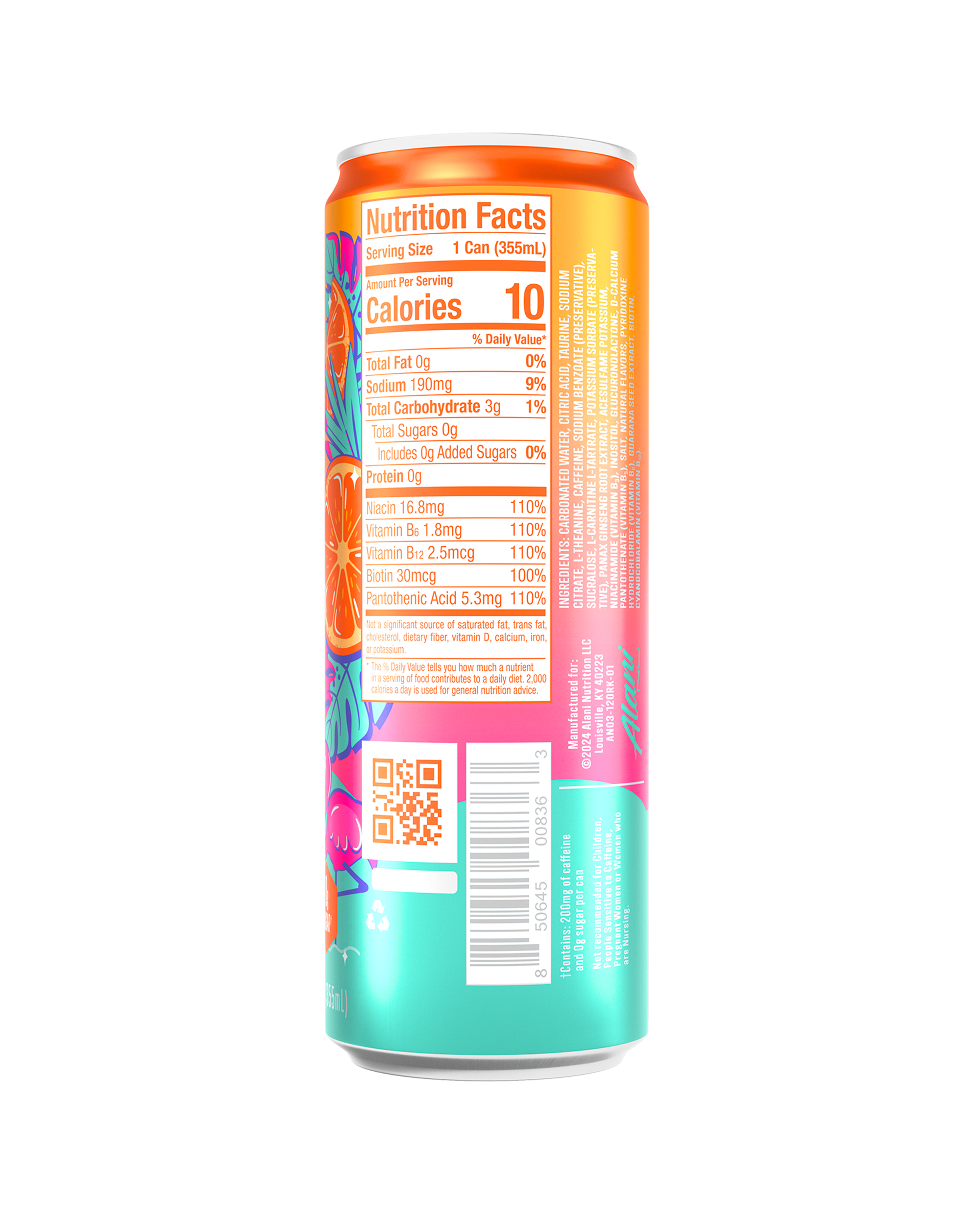 Energy Drink - Orange Kiss (3H1O)