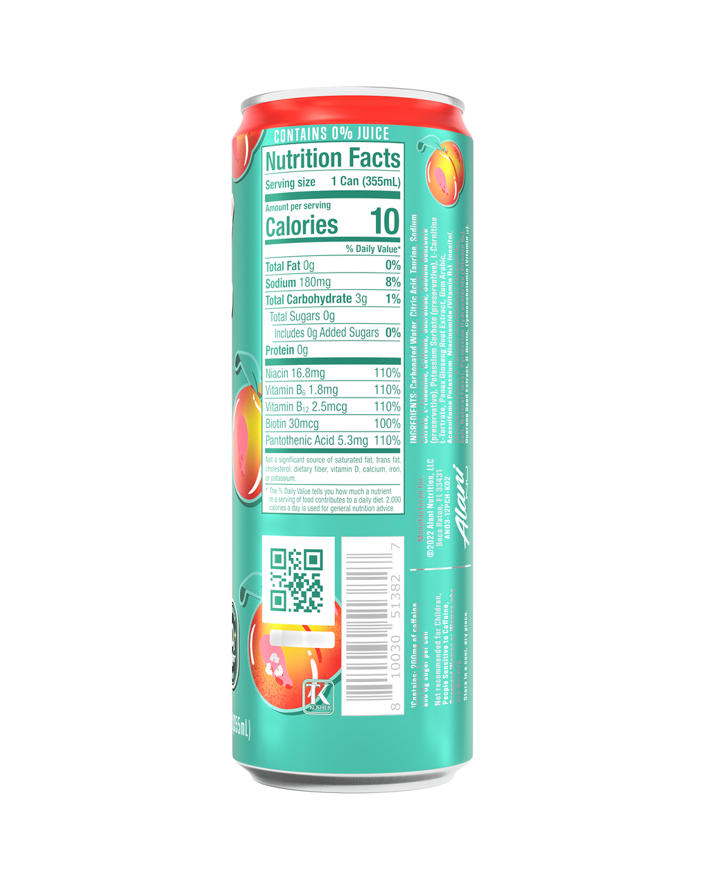 Energy Drink - Juicy Peach (2F7W)
